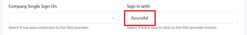 Enable Sign in with
