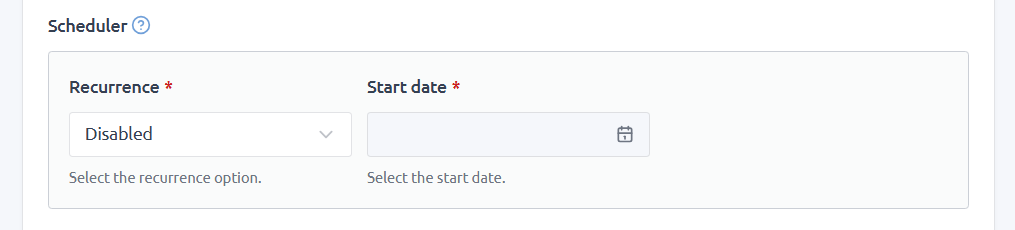 Scheduler.
